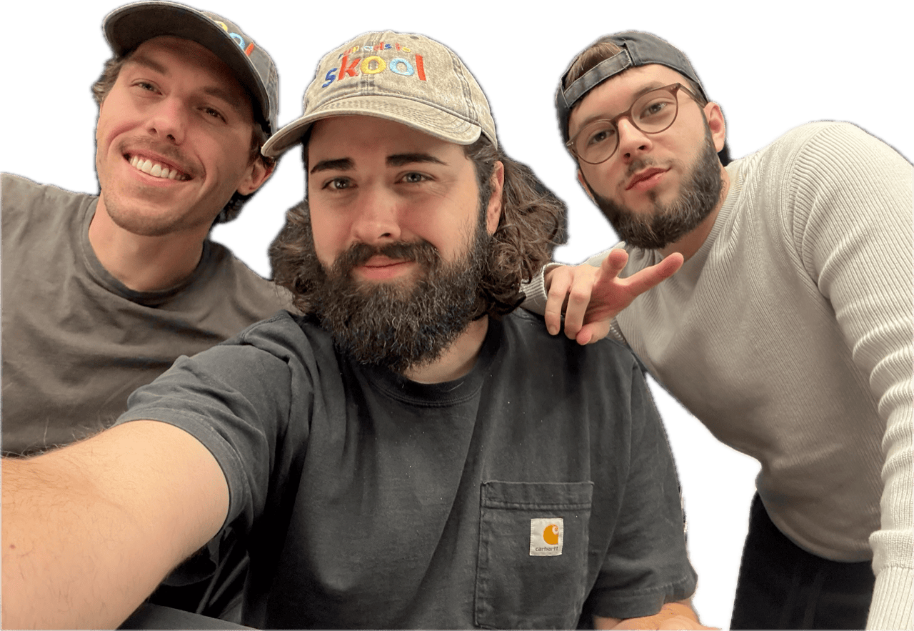 Joel, Devon, and Matt